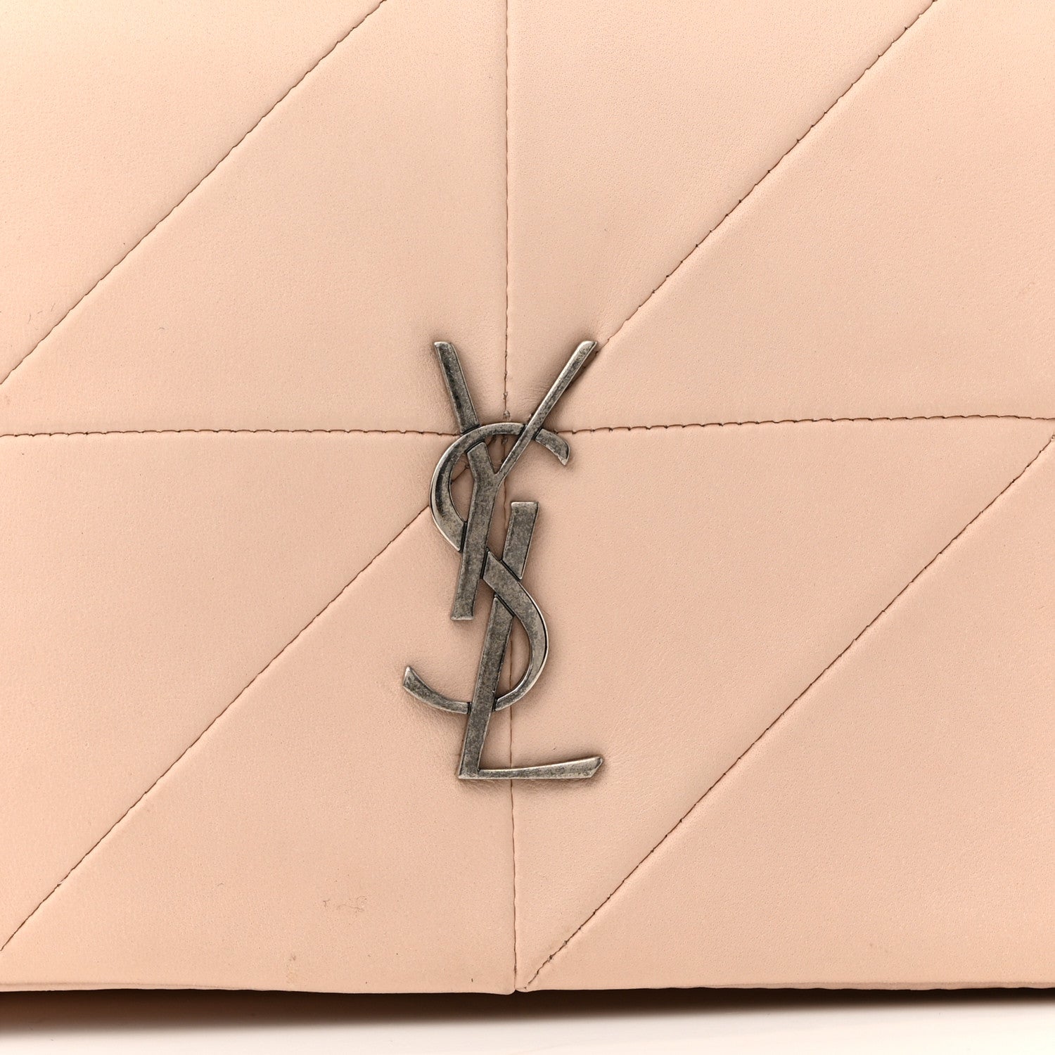 Saint Laurent Lambskin Patchwork Monogram Medium Jamie Marble Pink 9 of 13