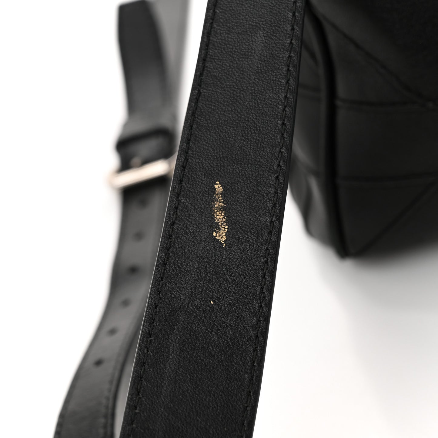 Lambskin Cannage Granville Polochon Black