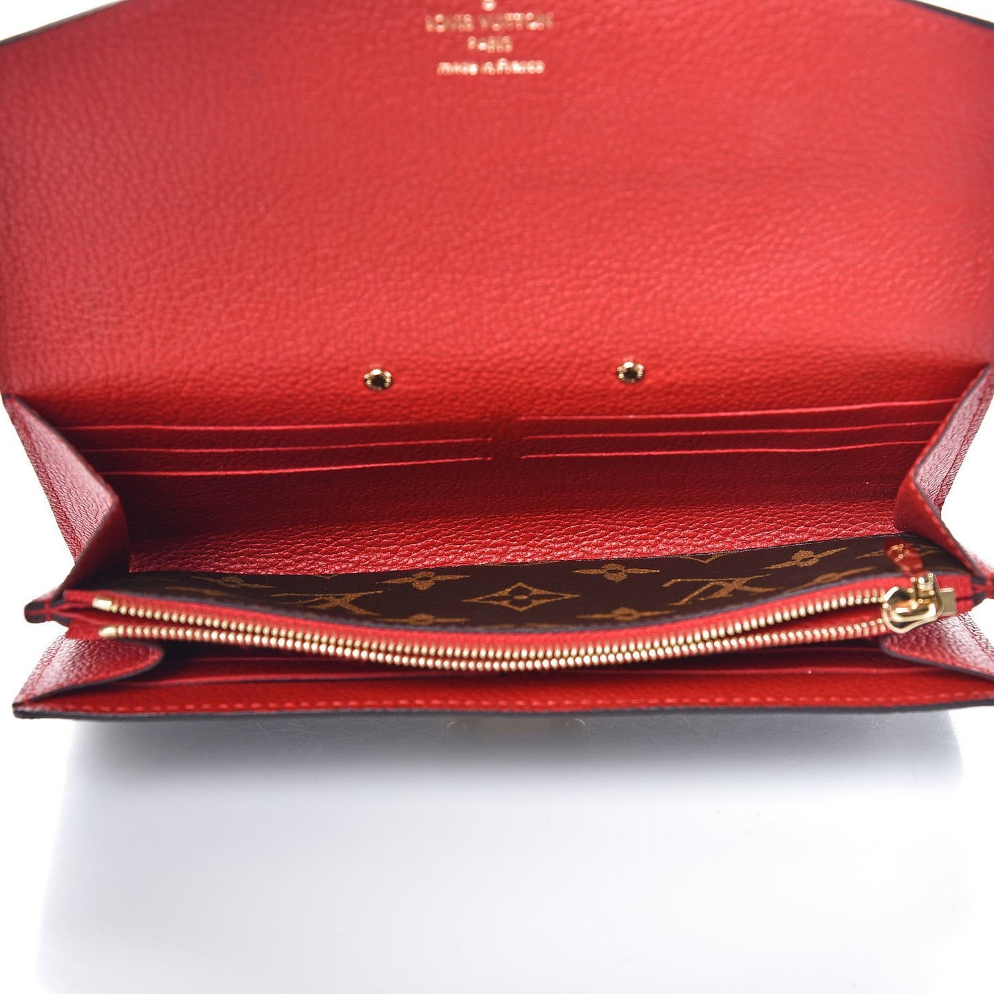 Monogram Pallas Wallet Cherry