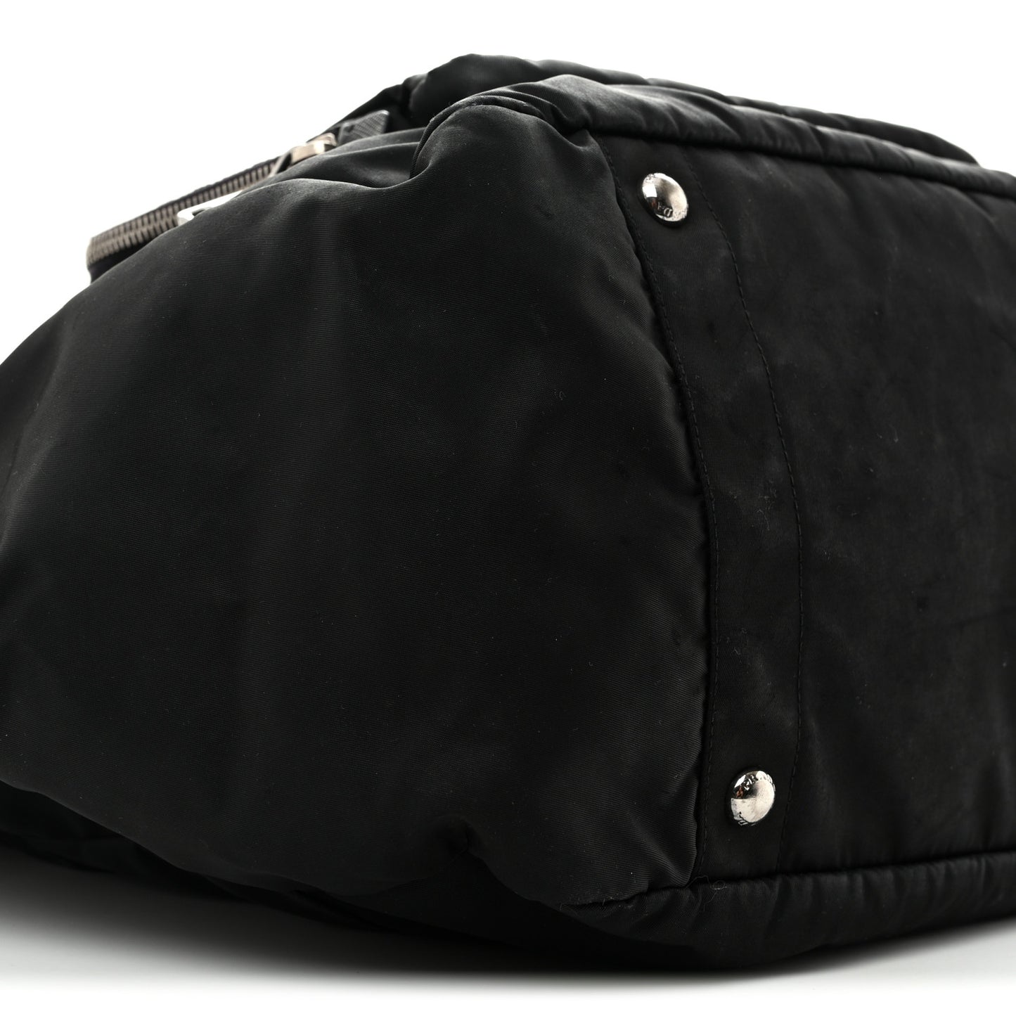 Nylon Vela Baby Bag Black