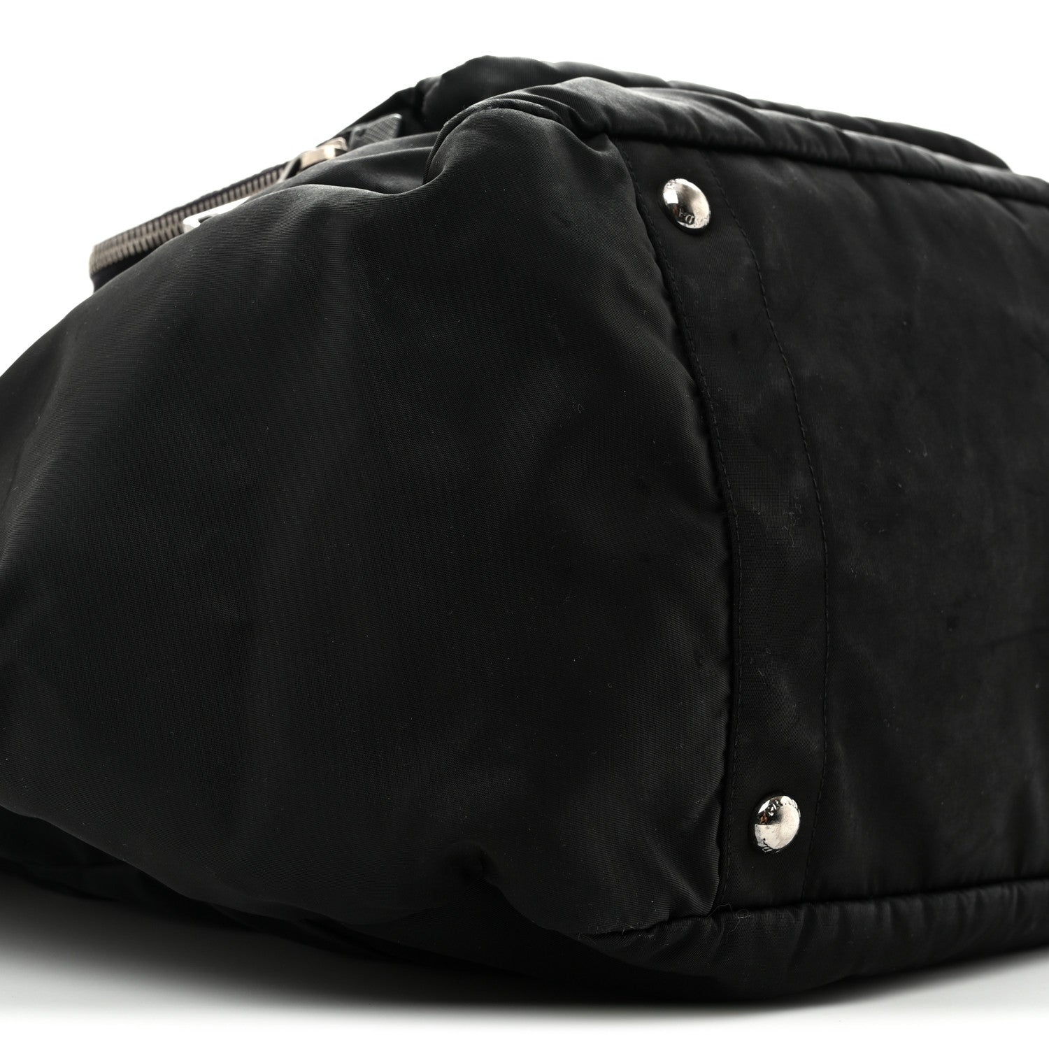 Prada Nylon Vela Baby Bag Black 9 of 12
