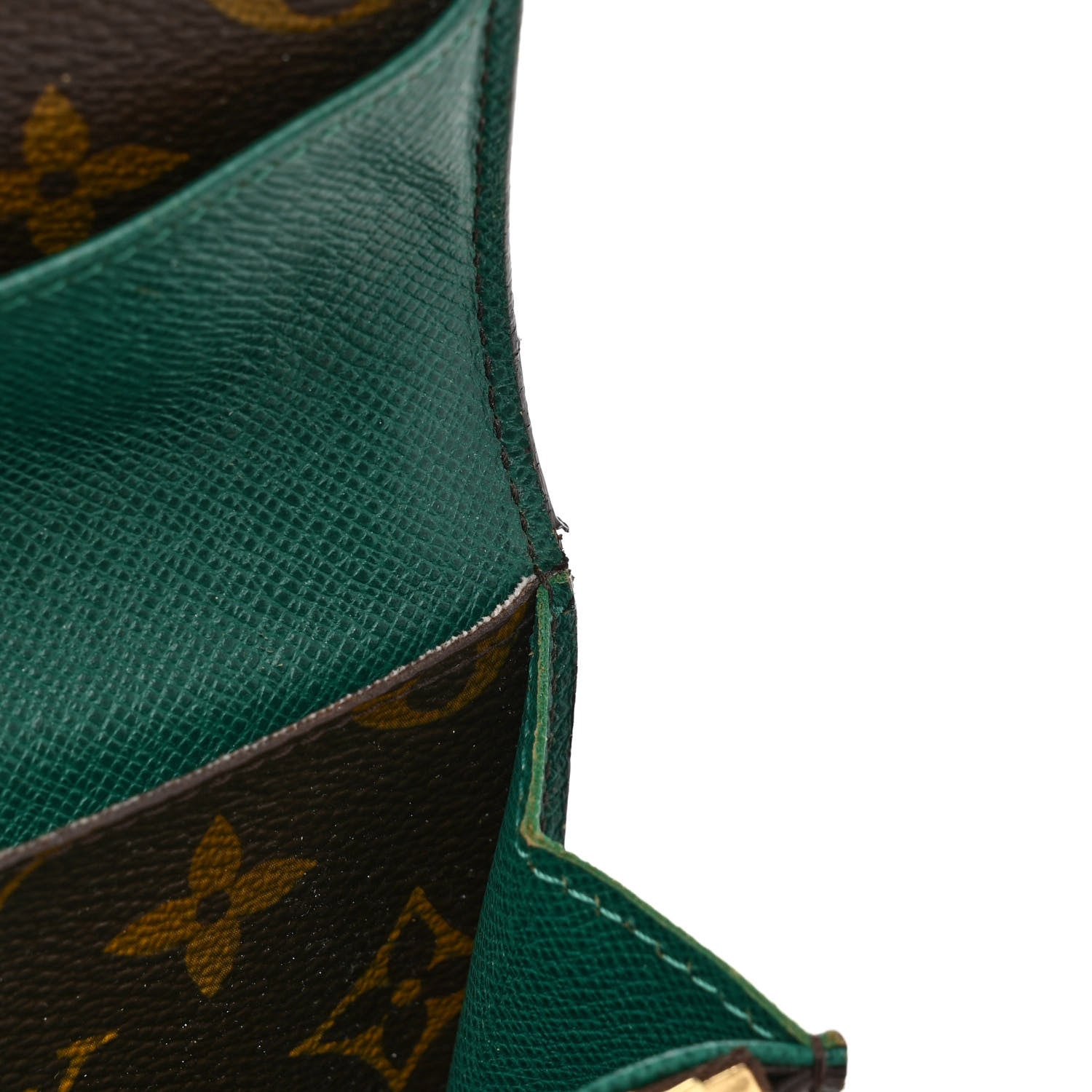 Louis Vuitton Monogram Emilie Wallet Vert 11 of 14