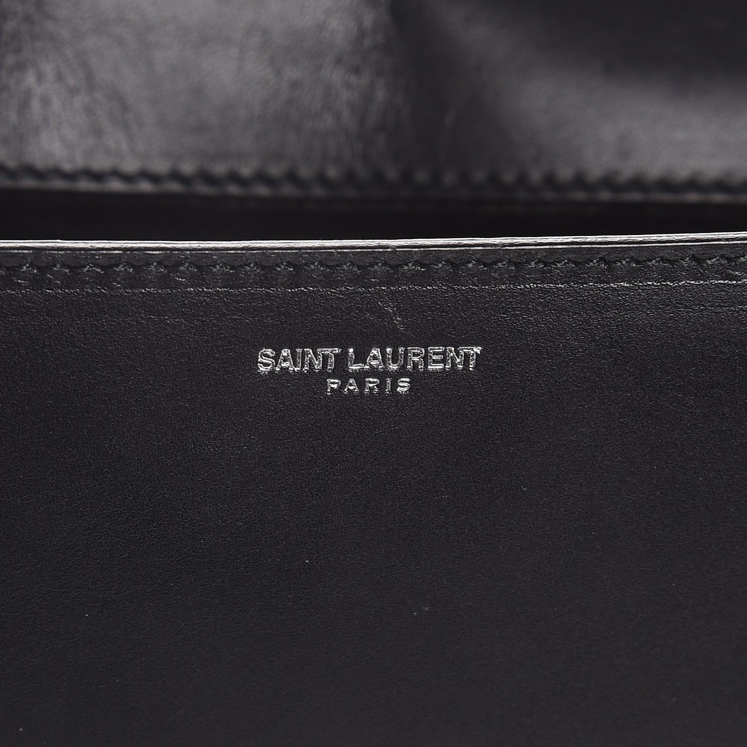 Saint Laurent Calfskin Studded Medium Betty Black 9 of 15