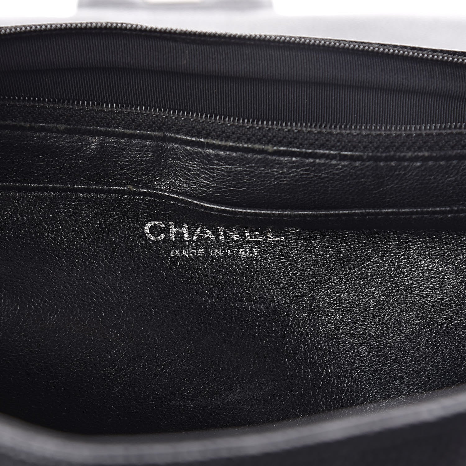 Chanel Caviar Quilted Jumbo Single Flap Black 6 of 20