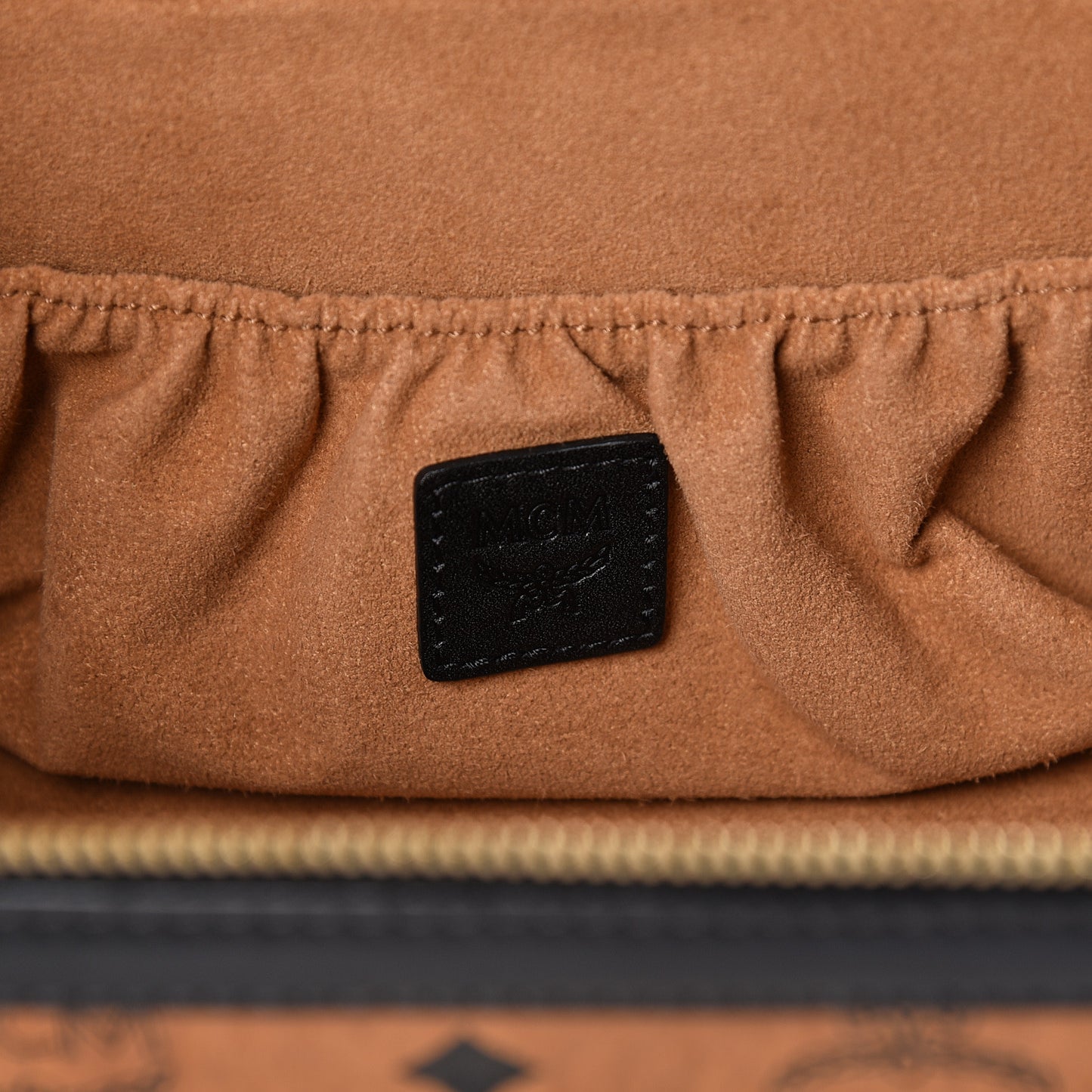Visetos Vanity Case Cognac Black