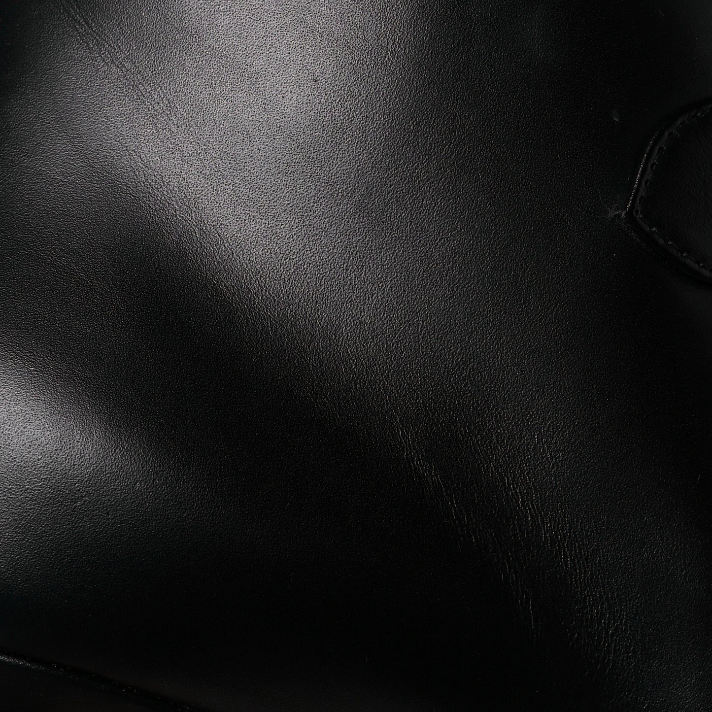 Calfskin Triniboot 100 Booties 36.5 Black