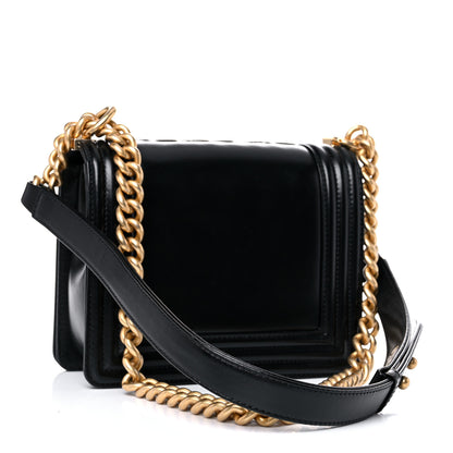 Chanel Calfskin Mini Boy Flap Black 3 of 11