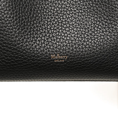 Mulberry Heavy Grain Small Iris Tote Black 7 of 10
