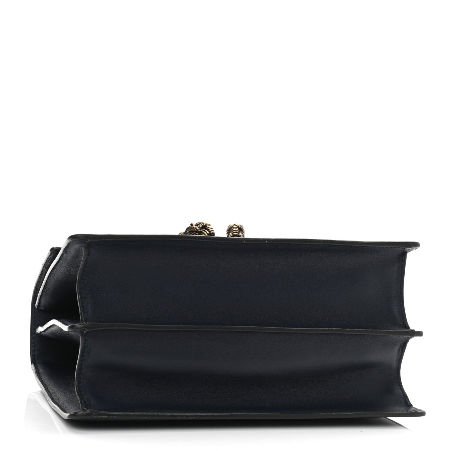 Gucci Moon Calfskin Bamboo Web Medium Dionysus Top Handle Bag Blue Emerald Hibiscus Red 4 of 12