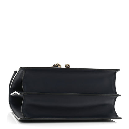 Gucci Moon Calfskin Bamboo Web Medium Dionysus Top Handle Bag Blue Emerald Hibiscus Red 4 of 12