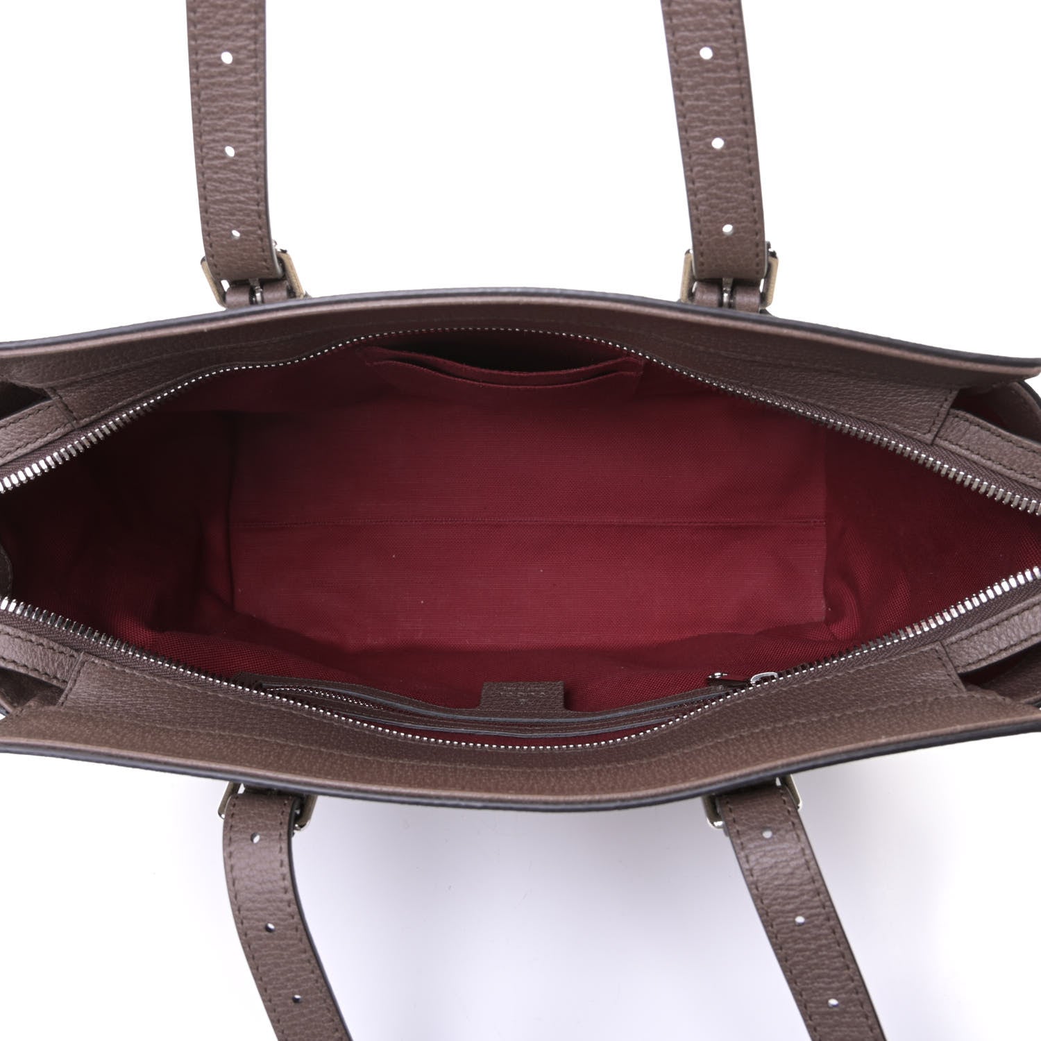 Gucci GG Supreme Monogram Small Tote Bag Beige Ebony 4 of 4