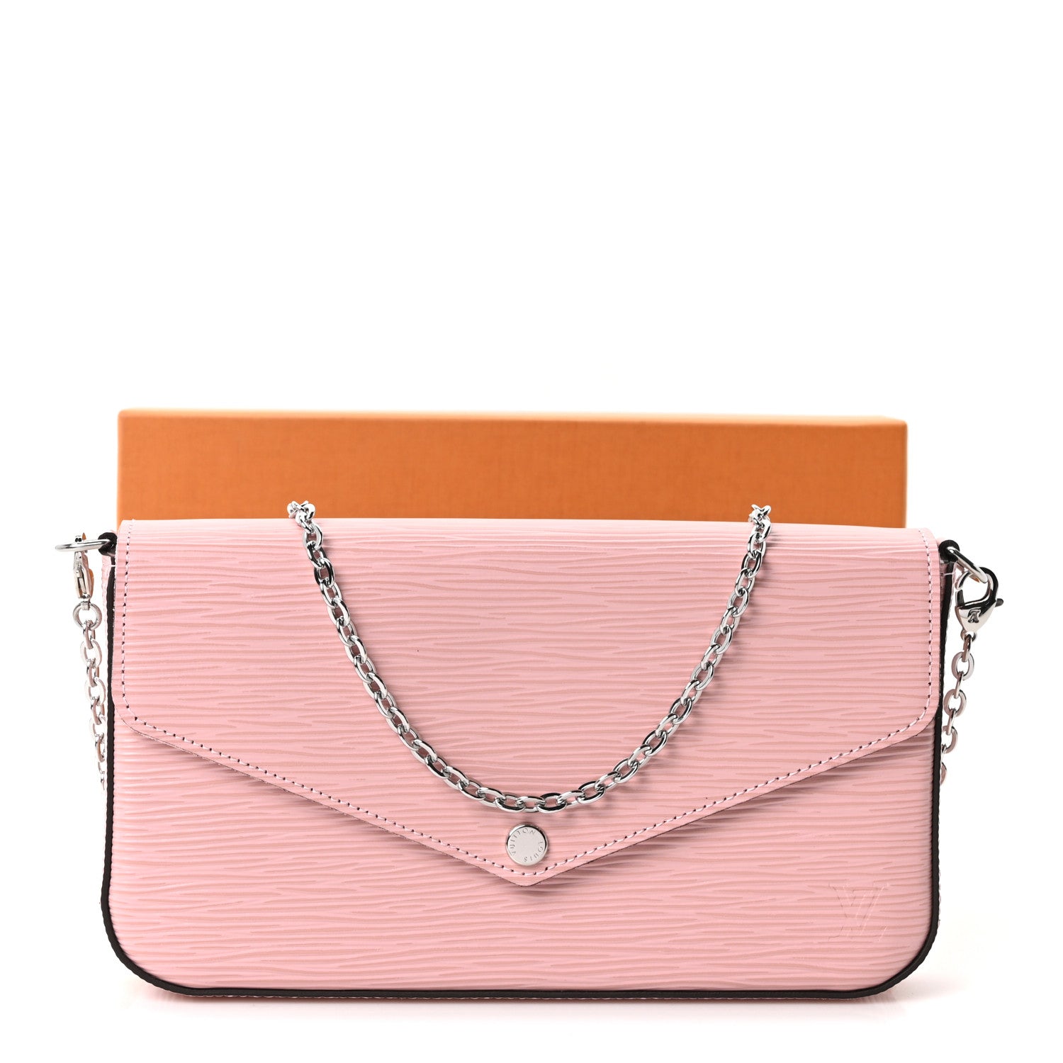 Louis Vuitton Epi Pochette Felicie Rose Ballerine 11 of 11