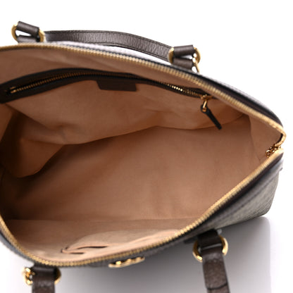 Gucci GG Supreme Monogram Web Medium Ophidia Top Handle Dome Bag Brown 5 of 12
