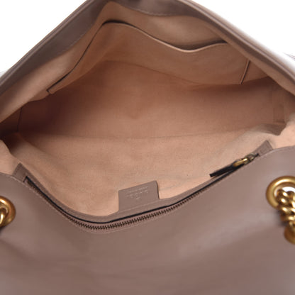 Gucci Calfskin Matelasse Medium GG Marmont Shoulder Bag Porcelain Rose 7 of 10
