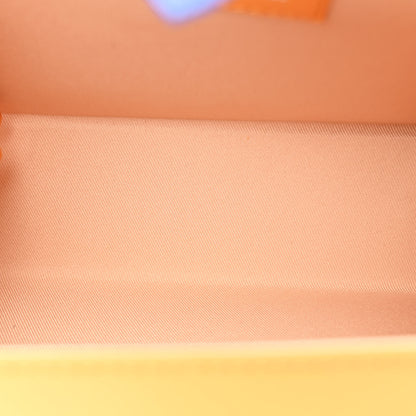 Louis Vuitton Cowhide Shopper Clutch  Safran 5 of 10