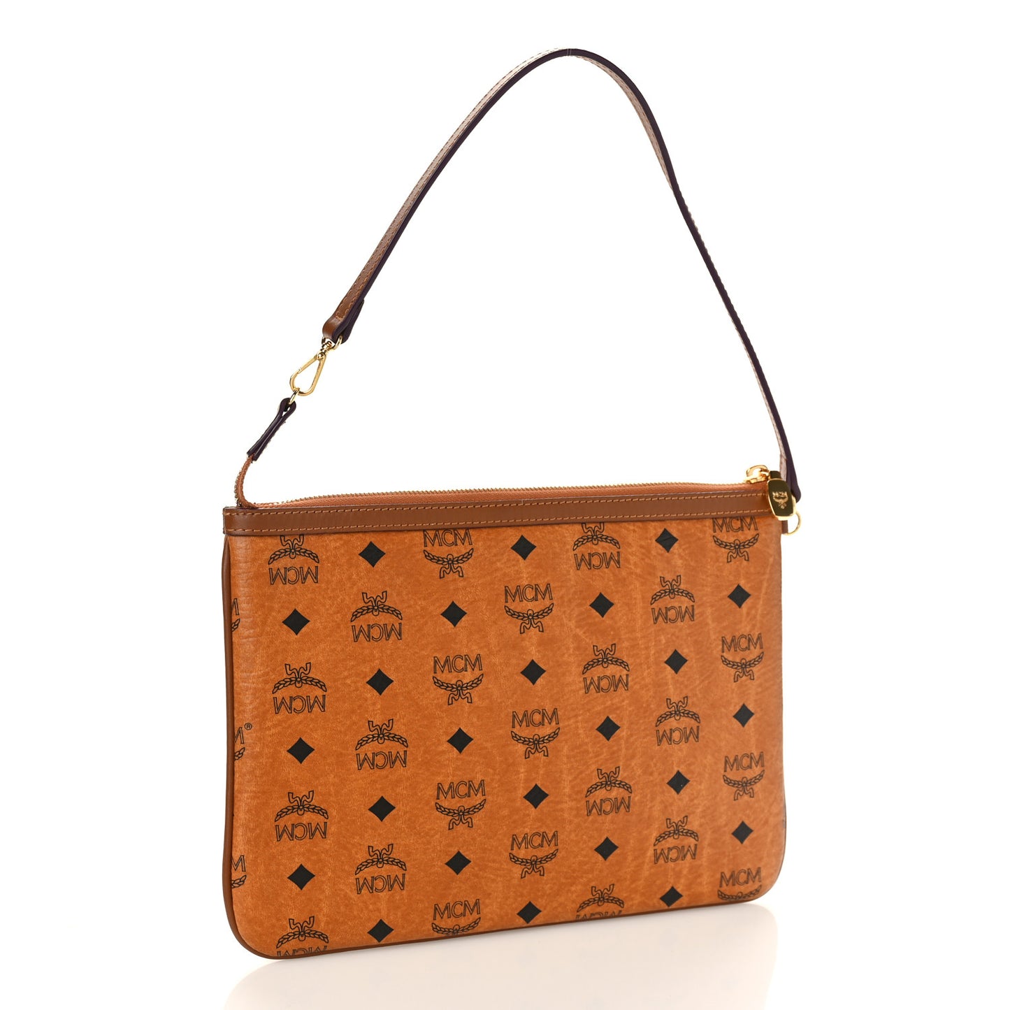 Visetos Liz Shopper Tote Pouch Cognac