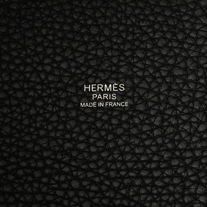 Hermes Taurillon Clemence Picotin Lock 22 MM Black 6 of 10