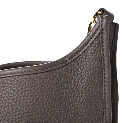 Hermes Taurillon Clemence Evelyne III GM Etain 10 of 10