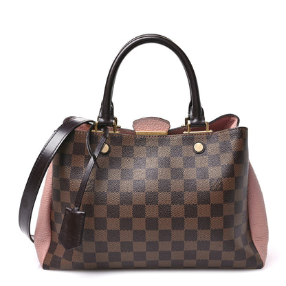 Louis Vuitton Damier Ebene Cuir Taurillon Brittany Magnolia 1 of 13