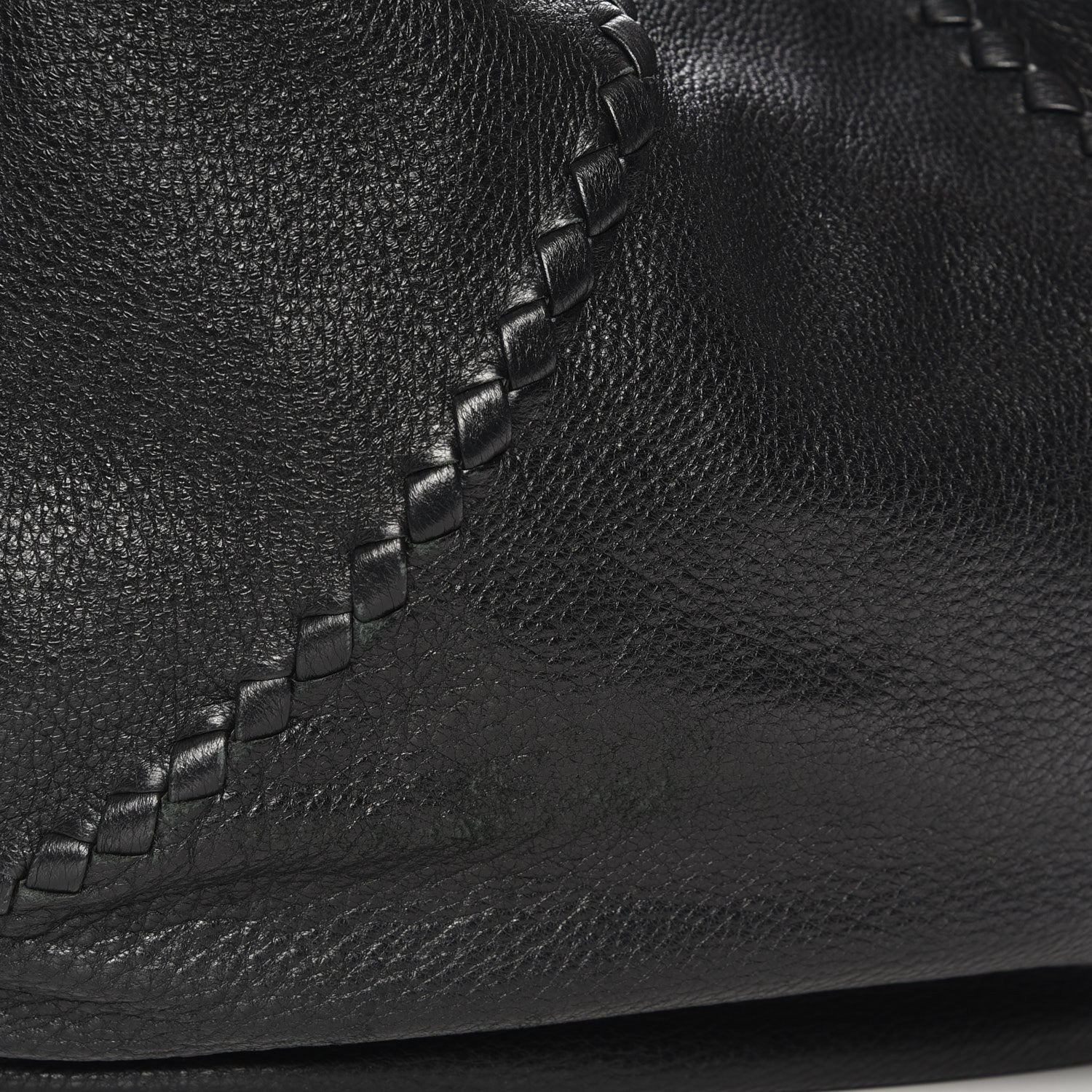 Bottega Veneta Cervo Deerskin Large Hobo Nero Black 9 of 11