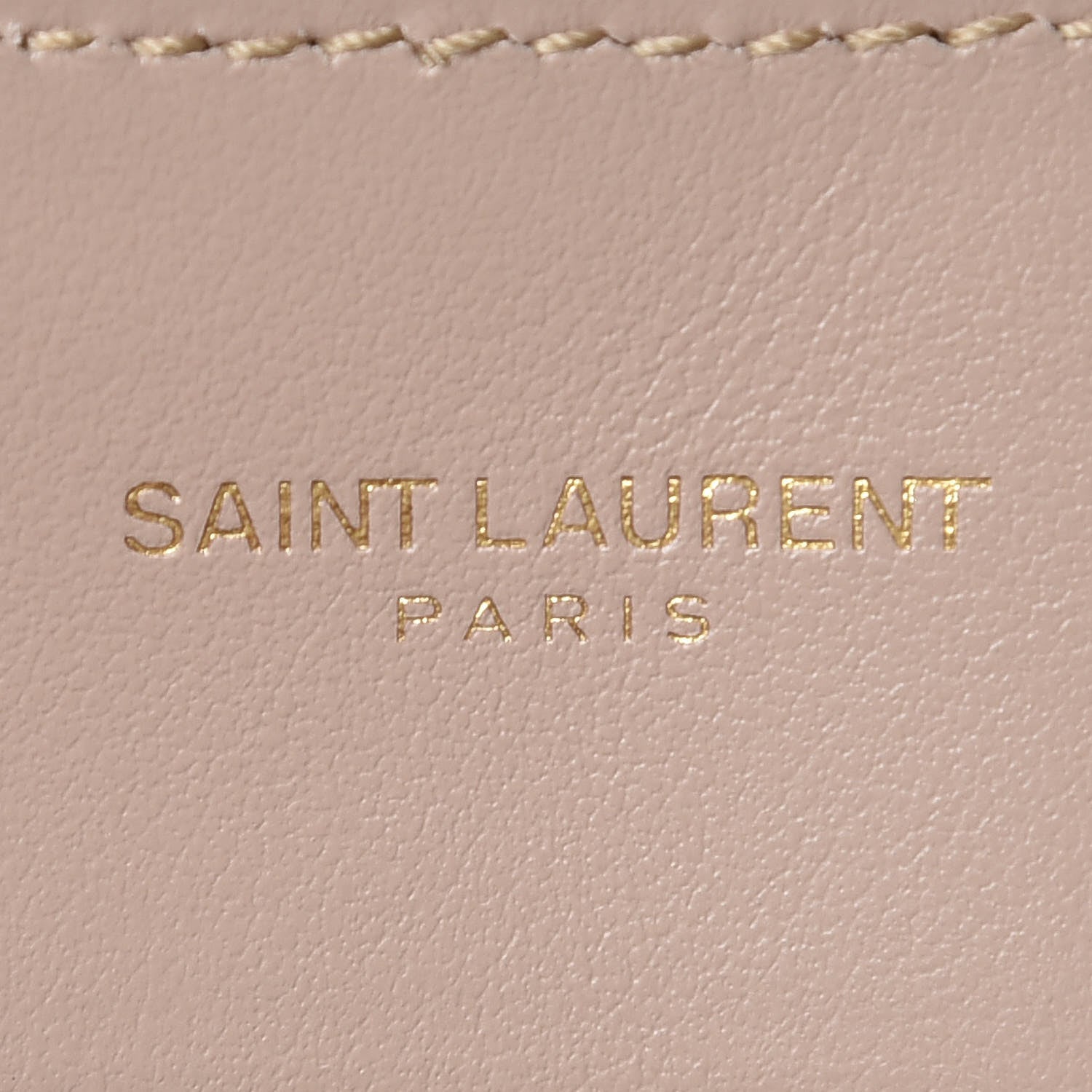 Saint Laurent Calfskin Y Quilted Monogram Medium Loulou Chain Satchel Light Natural 8 of 10