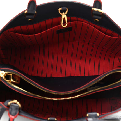 Louis Vuitton Empreinte Montaigne GM Marine Rouge 5 of 9