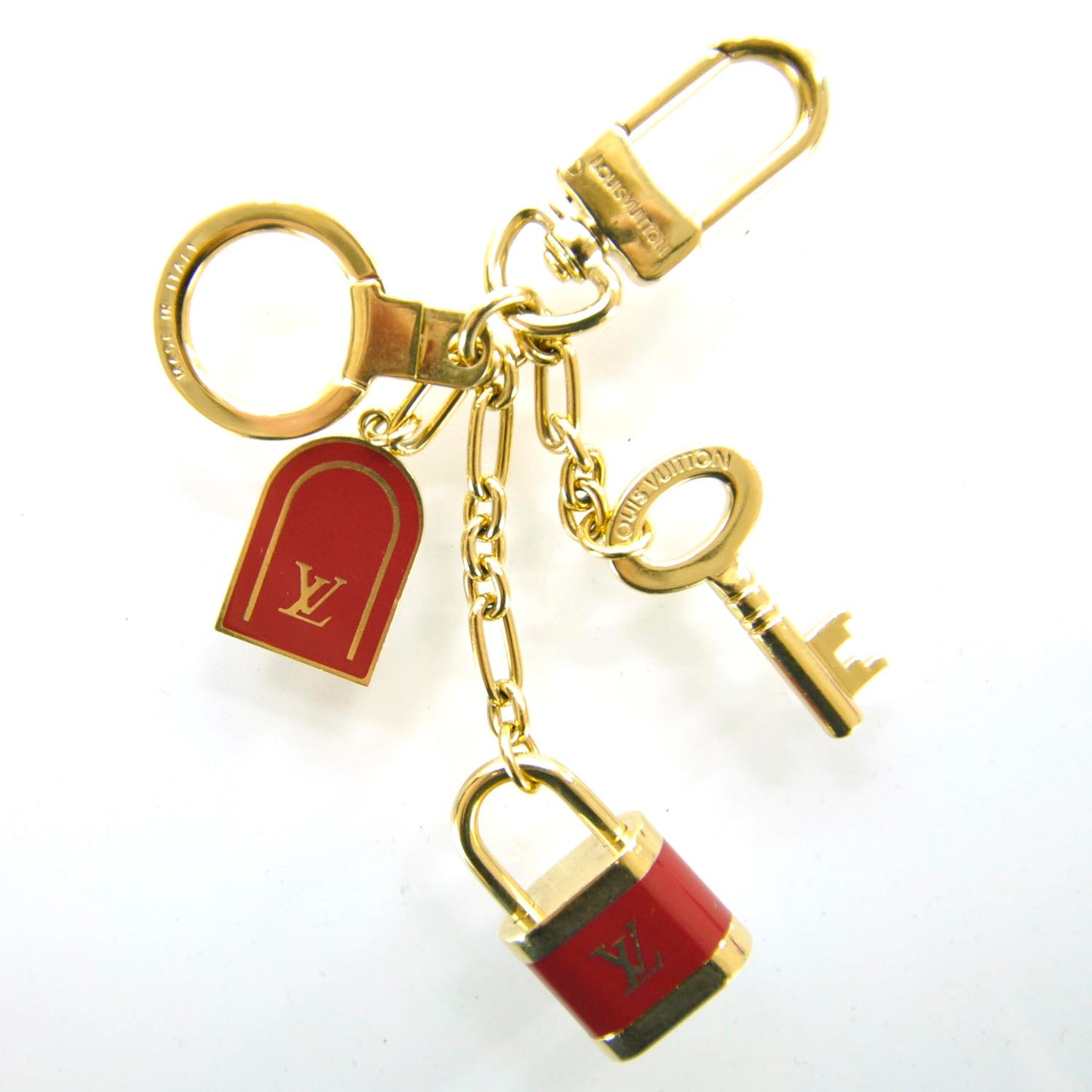 PTE Cles Cadenas Key Holder Red
