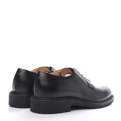 Louis Vuitton Calfskin Mens Uniforme Derby Relax 7 Black 4 of 8