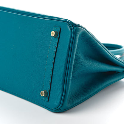 Hermes Epsom Birkin 30 Bleu Izmir 7 of 12