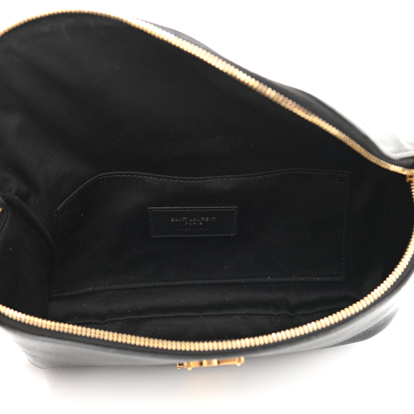 Grain De Poudre Monogram Belt Bag Black