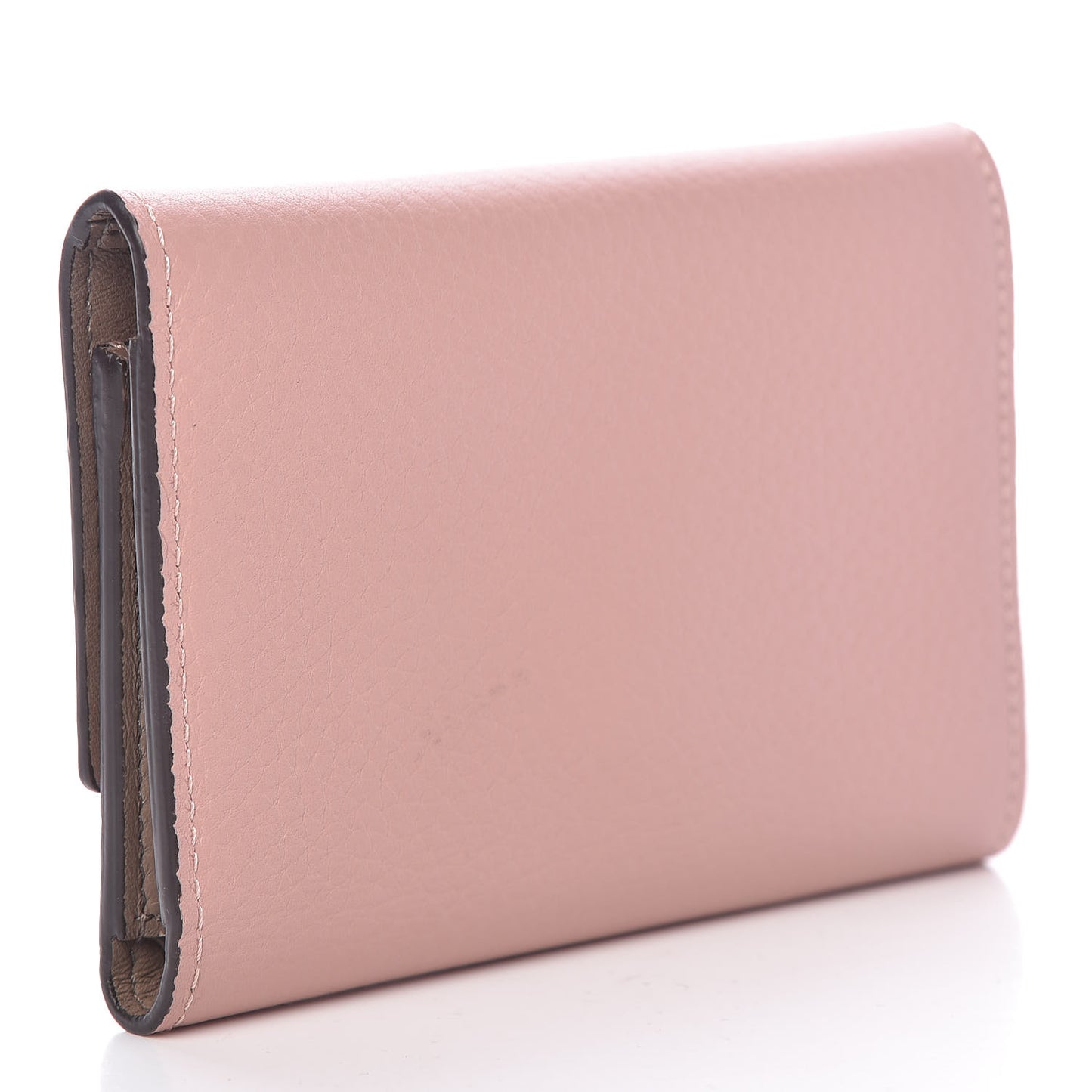 Taurillon Capucines Compact Wallet Magnolia