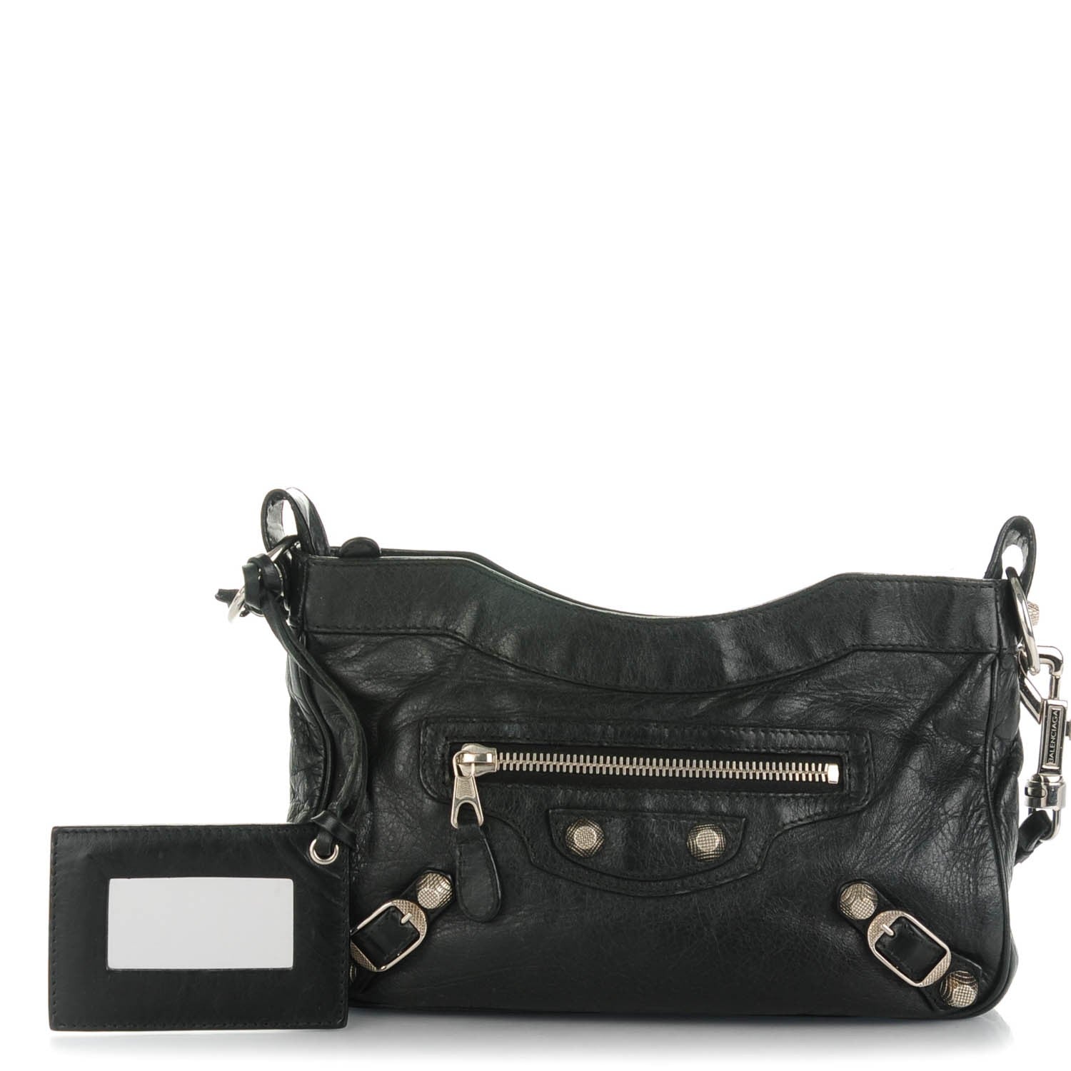 Balenciaga Agneau Giant 12 Silver Hardware Hip Black 1 of 7