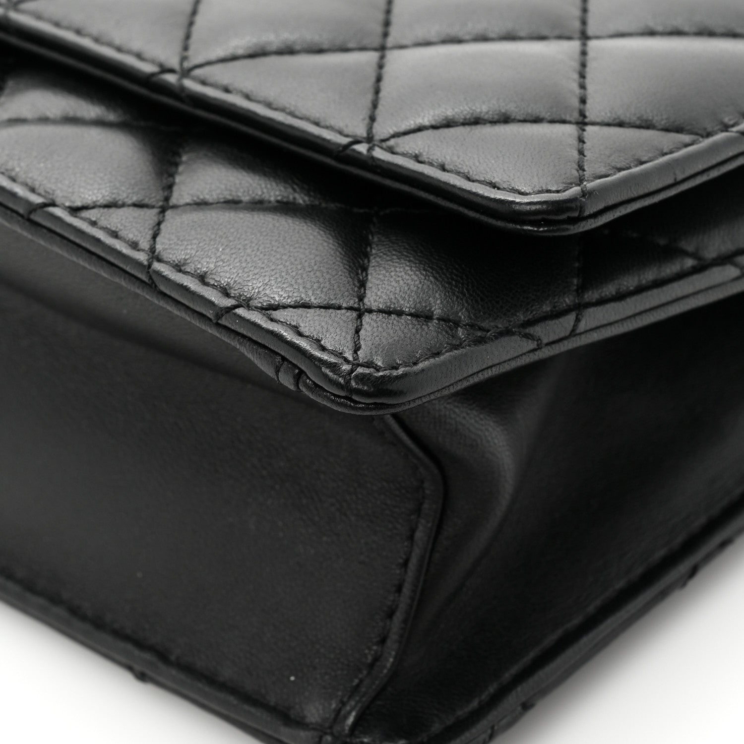 Chanel Lambskin Quilted Fantasy Pearl Flap Black 13 of 15