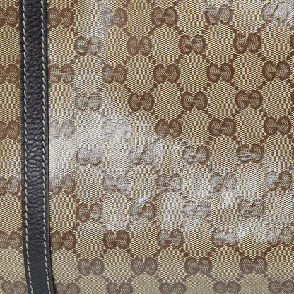 Gucci Crystal Monogram Large Joy Tote Beige Ebony Testa di Moro 19 of 26
