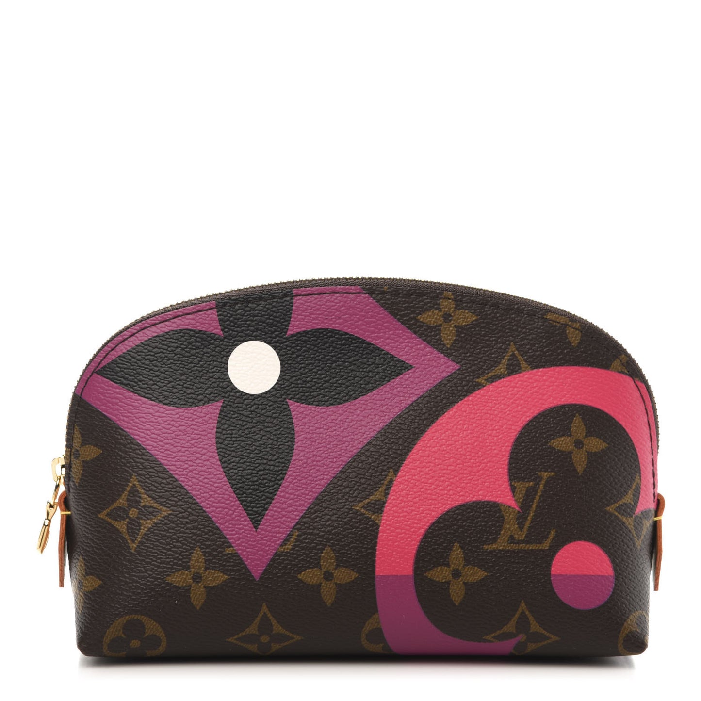 Monogram Game On Cosmetic Pouch