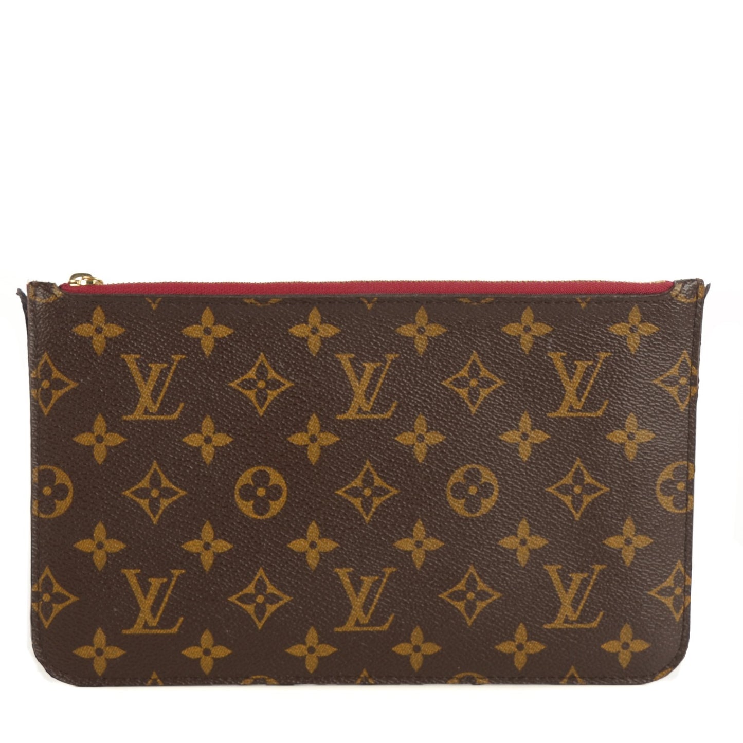 Monogram Neverfull MM GM Pochette Fuchsia