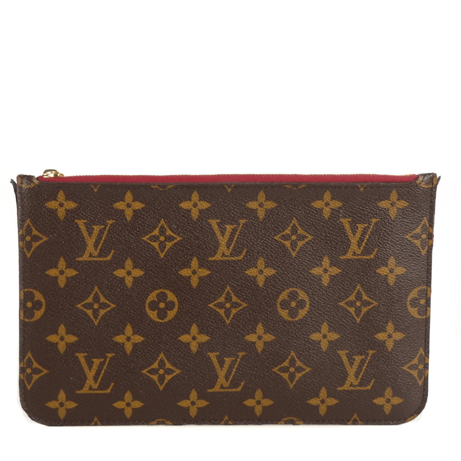 Louis Vuitton Monogram Neverfull MM GM Pochette Fuchsia 1 of 16