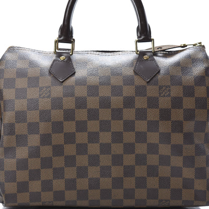 Louis Vuitton Damier Ebene Speedy 30 8 of 21
