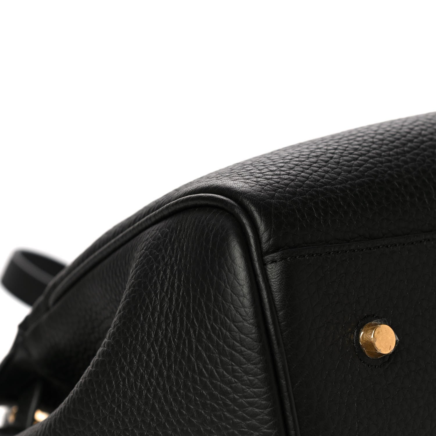 Mulberry Classic Grain Calfskin Belted Bayswater Tote Black 17 of 20