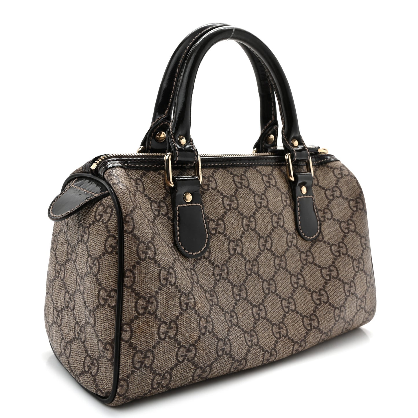 GG Plus Monogram Tattoo Heart Small Joy Boston Dark Brown