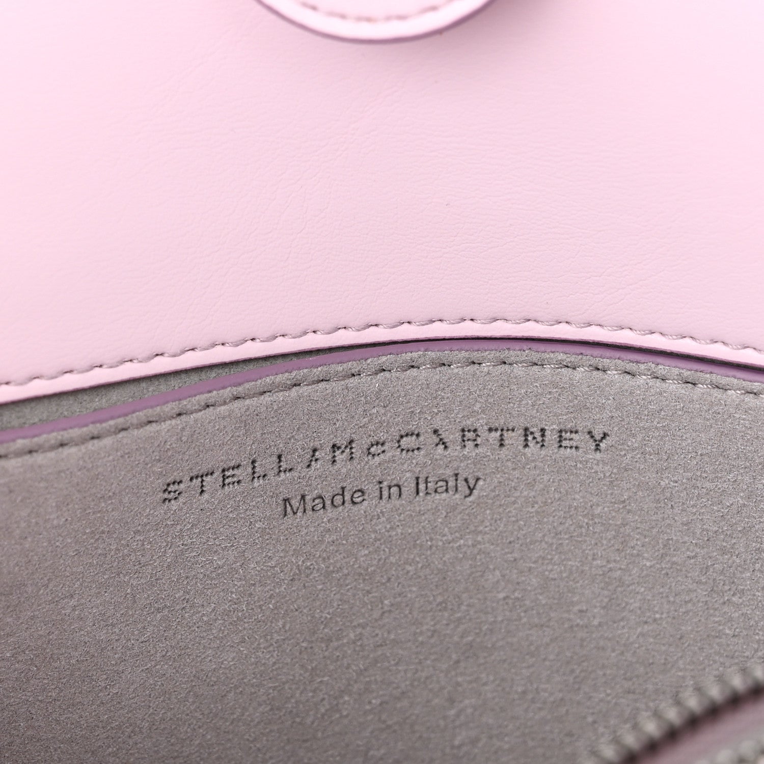 Stella McCartney ; STELLA MCCARTNEY Eco Alter Nappa Mini Falabella Box Top Handle Bag Pink 6 of 9
