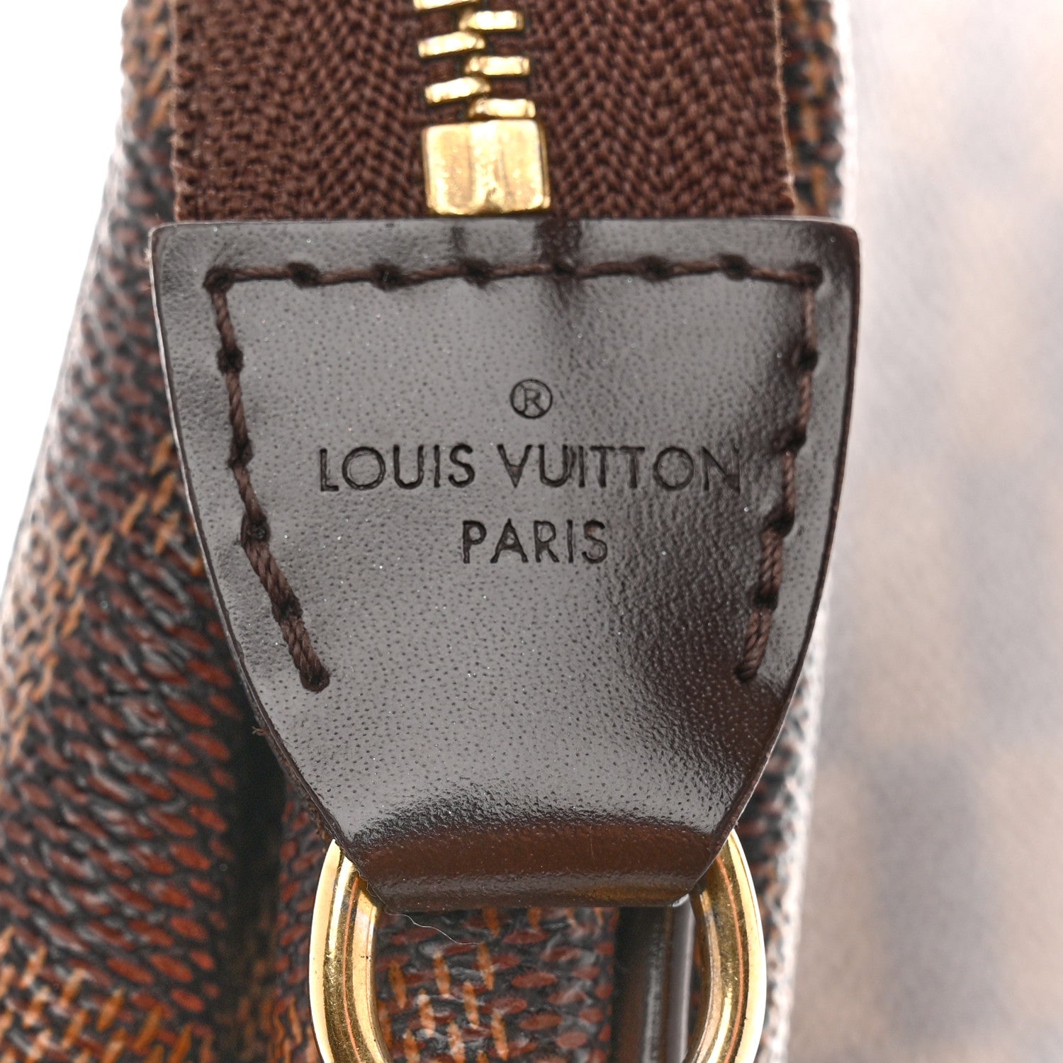 Louis Vuitton Damier Ebene Eva Clutch 6 of 14
