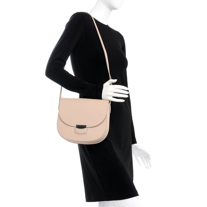 Celine Grained Calfskin Compact Trotteur Ballerina 2 of 8