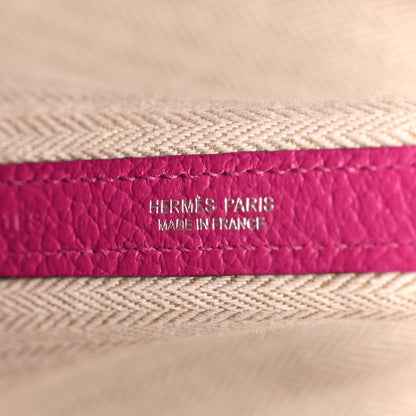 Hermes Vache Country Garden Party MM 36 Rose Pourpre 6 of 10