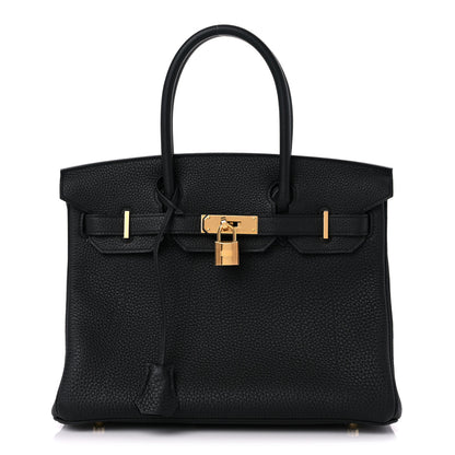 Hermes Togo Birkin 30 Black 1 of 12