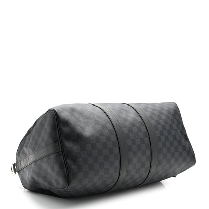 Louis Vuitton Damier Cobalt Keepall Bandouliere 45 3 of 9