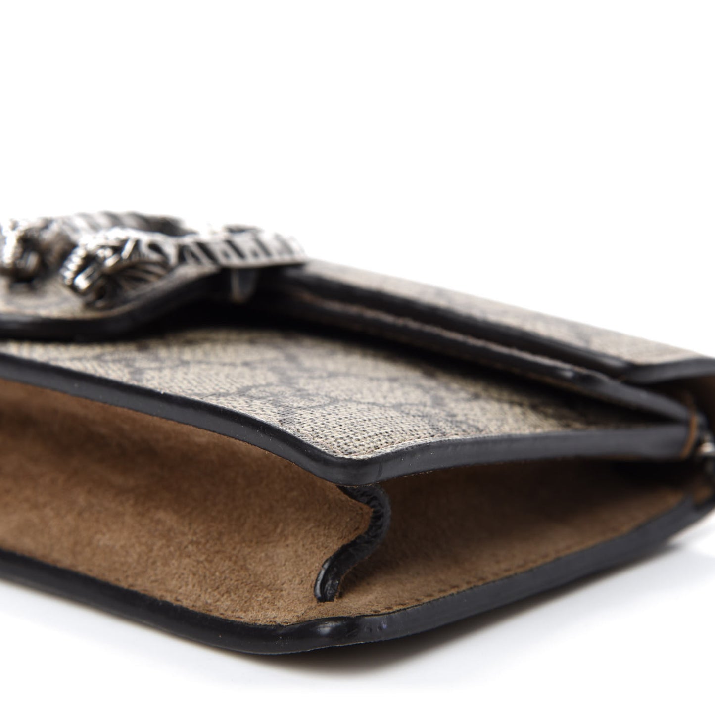GG Supreme Monogram Super Mini Dionysus Shoulder Bag Taupe