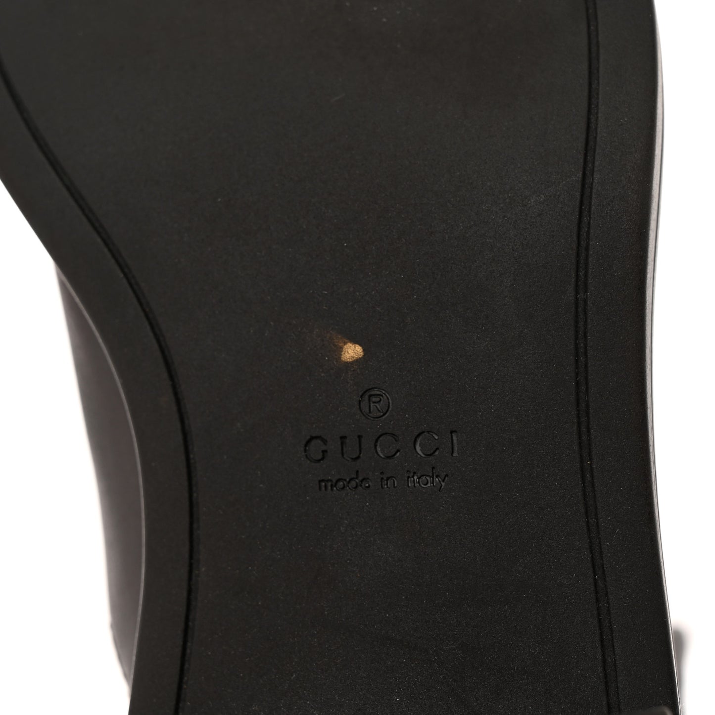 Guccissima Calfskin Miro Soft Knee High Riding Boots 37 Chocolate