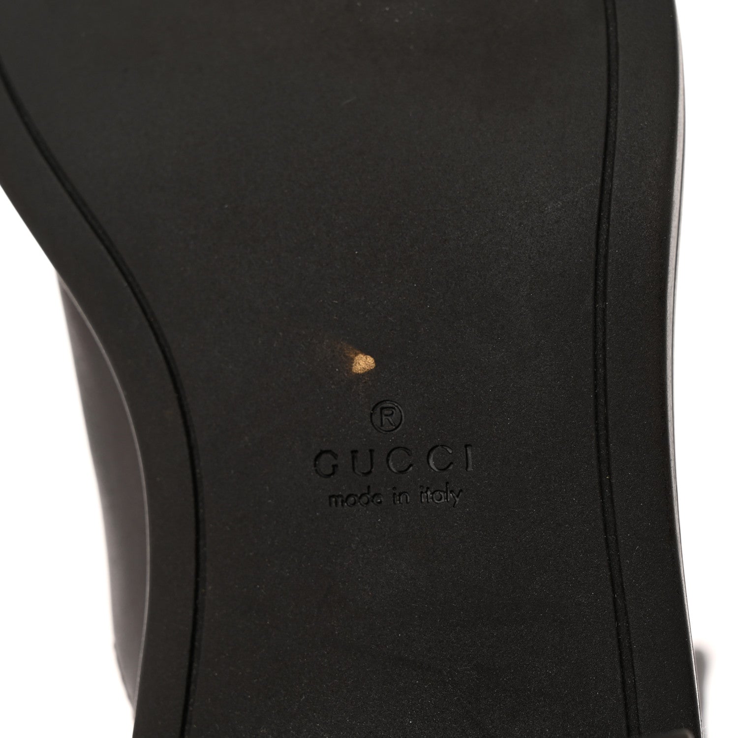 Gucci Guccissima Calfskin Miro Soft Knee High Riding Boots 37 Chocolate 9 of 10