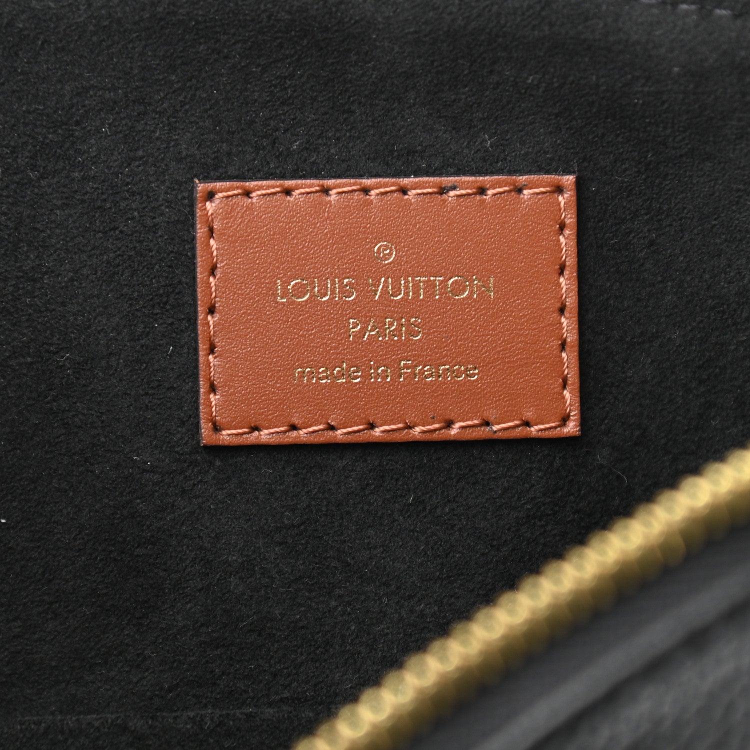 Louis Vuitton Monogram V Tote MM Black 6 of 9